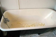 Clawfoot Bathtub Refinishing in Nashville - Before