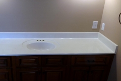 Bath Vanity Countertop Refinished in Nashville - Before