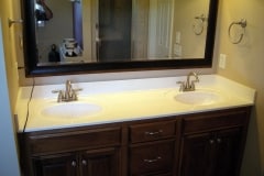 Double Sink Refinish Nashville - Before
